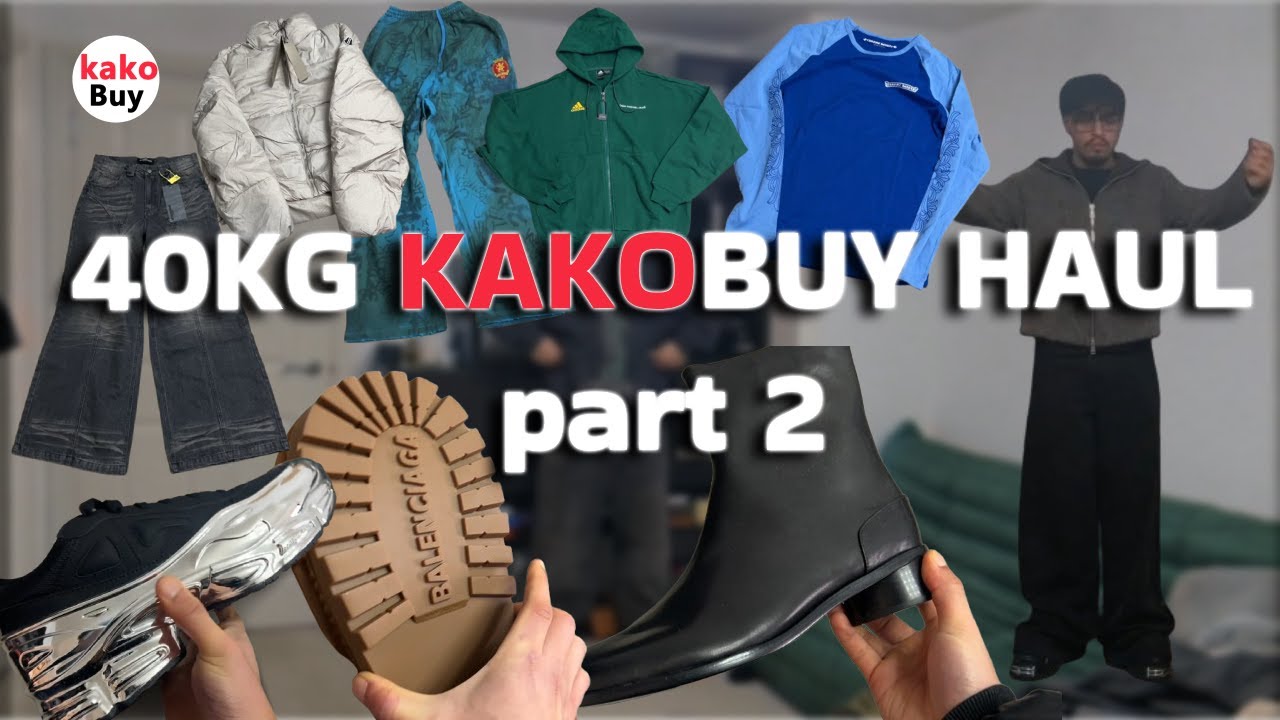 40KG KAKOBUY HAUL PT 2 (MAISON MARGIELA, RAF SIMMONS, BALENCIAGA, CHROME HEARTS, GOYARD, RICK OWENS)
