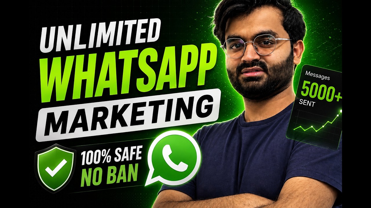 Best WhatsApp Marketing Tool 2026 | Send Bulk WhatsApp Messages Legally | Complete Tutorial