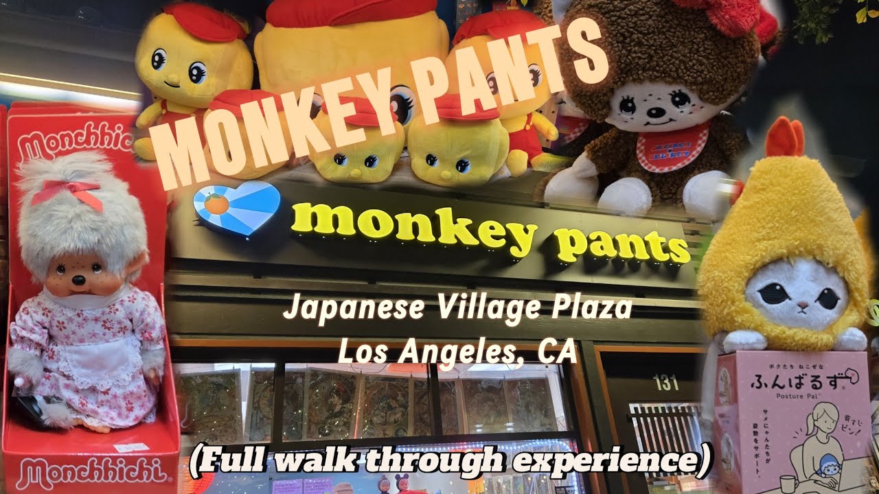 Sonny Angel Mofusand Monchhichi | Imported toys from Japan at Monkey Pants LA! #blindbox #plushtoy
