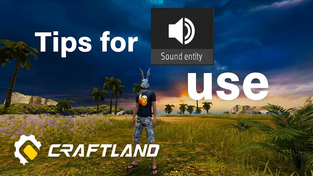 |Basic use of Sound  🔊Entity in Free fire Craftland |basic Tutorial ✅