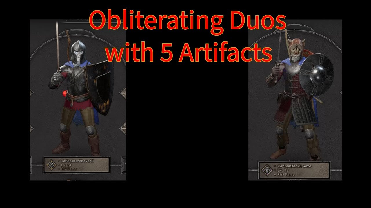 Obliterating Duos with 5 Artifacts | Fighter/Bard | Dark and Darker