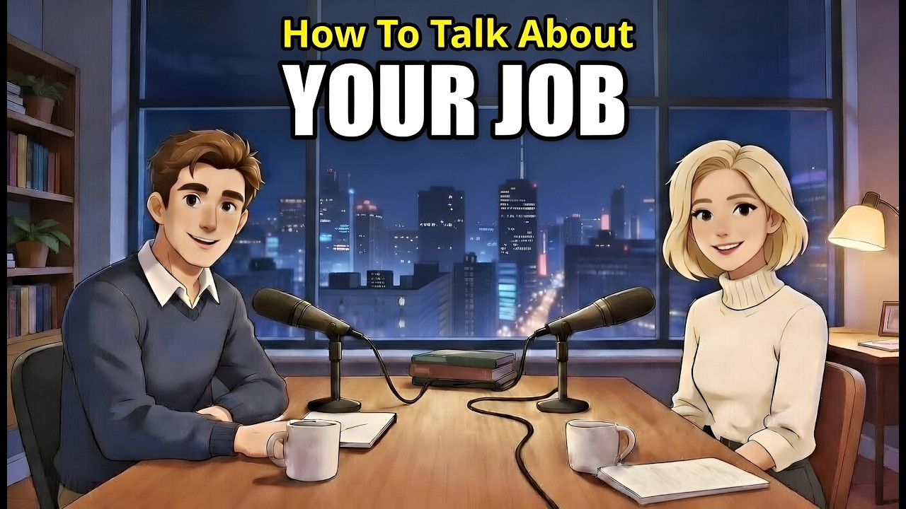 How to Explain Your Job in English | English Speaking Practice | English Podcast #englishlearning