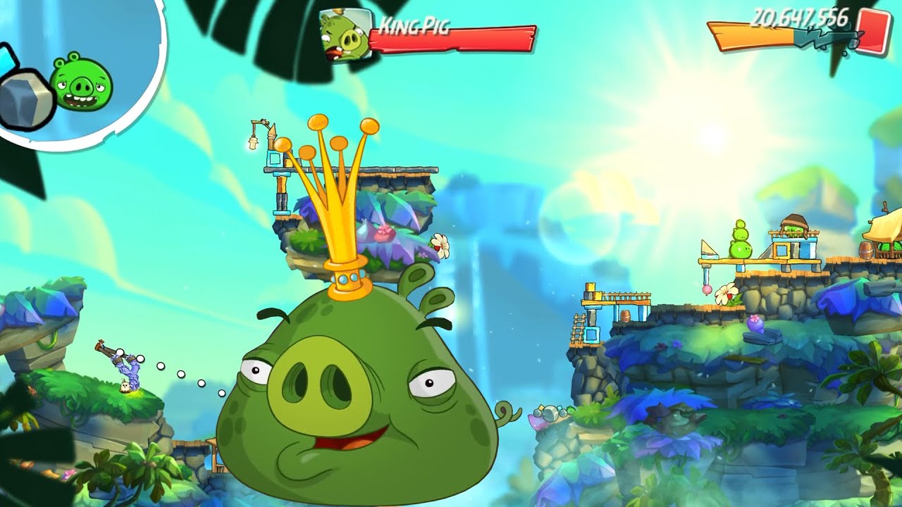 ANGRY BIRDS 2 - KING PIG PANIC DAILY CHALLENGE (Jul/23/2021)