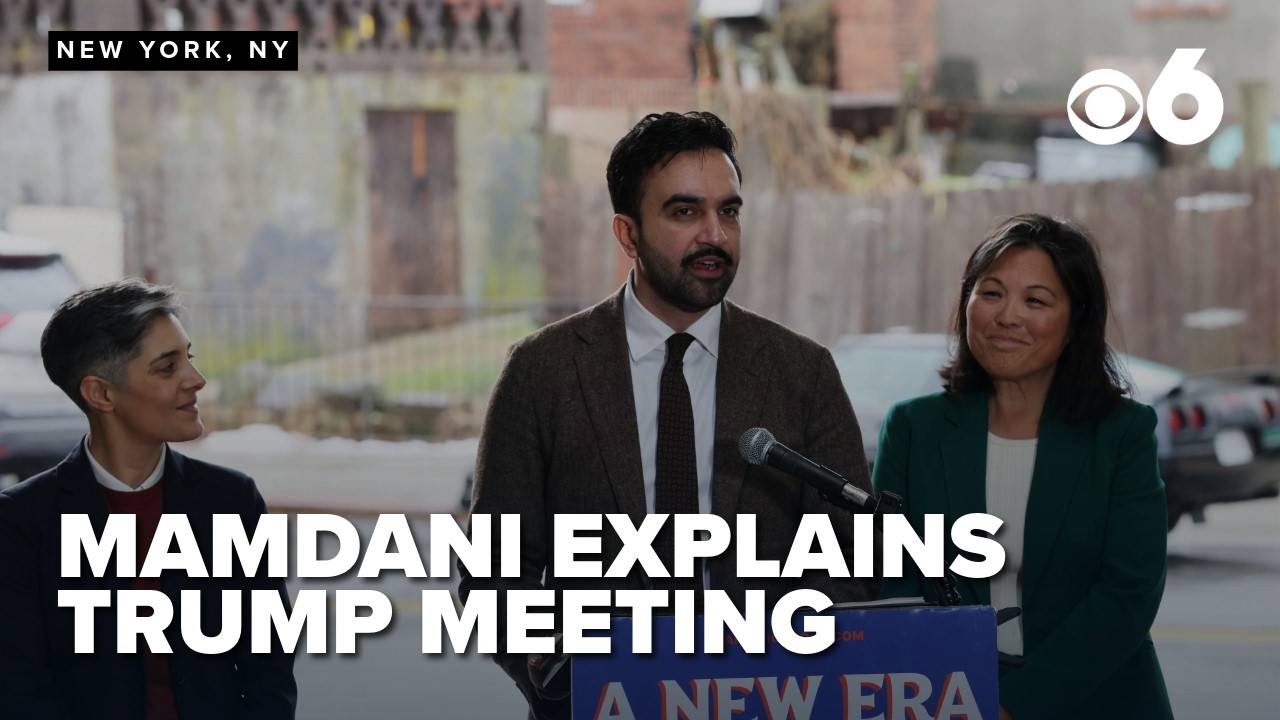 NYC Mayor Zohran Mamdani explains recent meeting with Trump, says they discussed housing