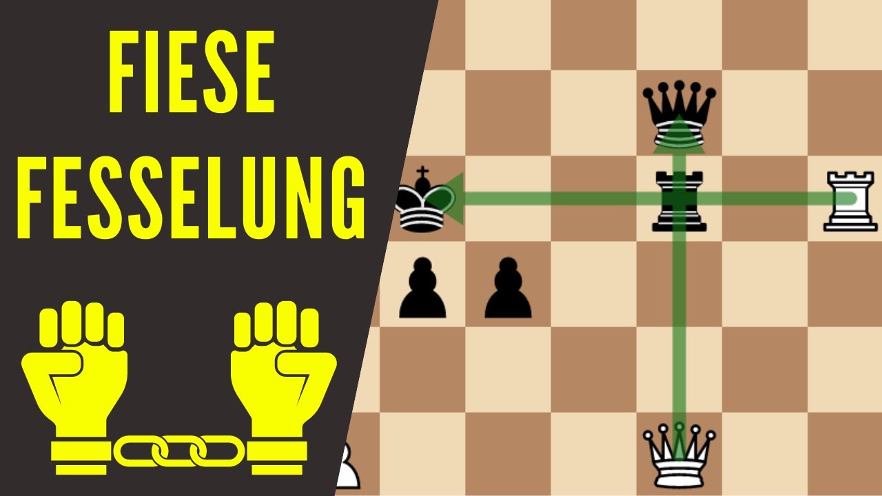 Die FIESE FESSELUNG || Schach Taktik einfach lernen