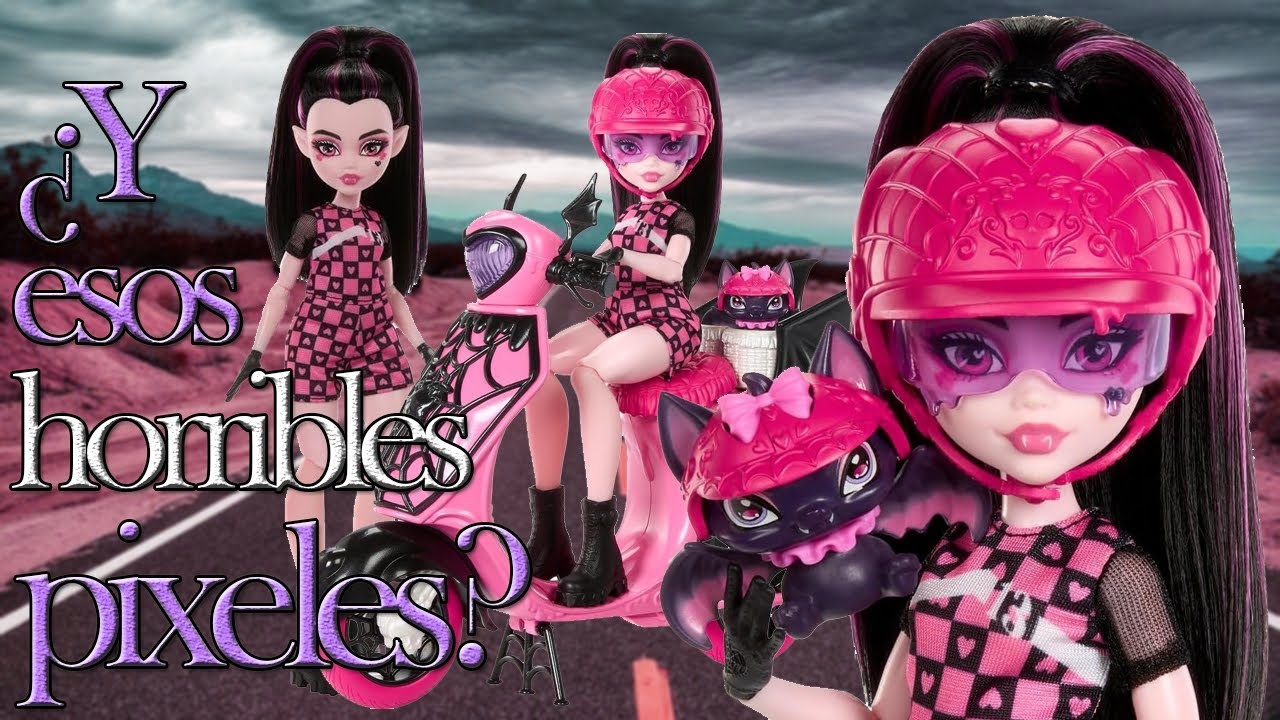 Vamptastic Scooter & Draculaura | Revisión #MonsterHigh #Draculaura #VamptasticScooter 