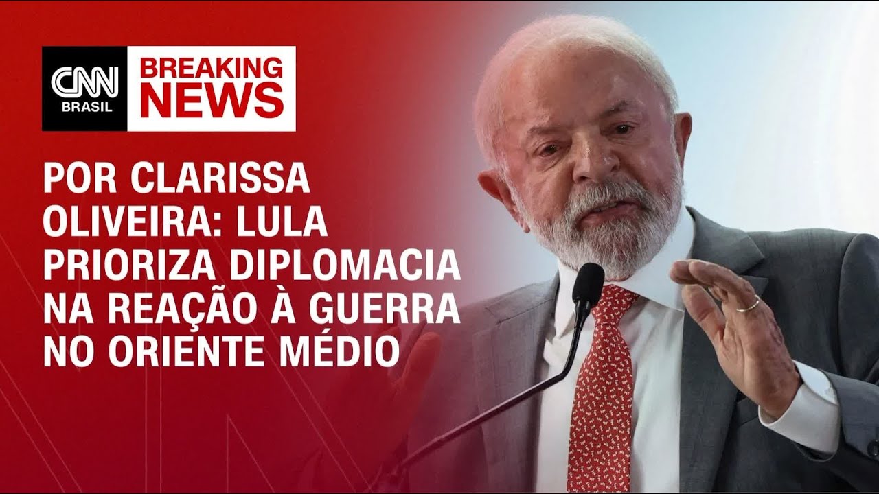 Análise: Lula prioriza diplomacia na reação à guerra no Oriente Médio | LIVE CNN