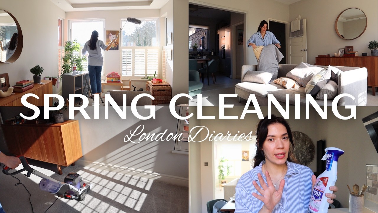 Vlog | Depois do Declutter… Hora da Faxina! 🧹 Spring Cleaning na Sala | ep.41