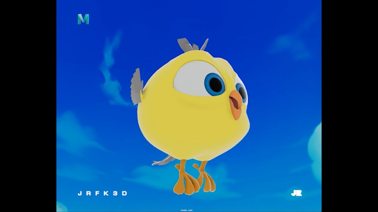 Bird, different types of flight / 3D Animation / Lupin House Animation Rig