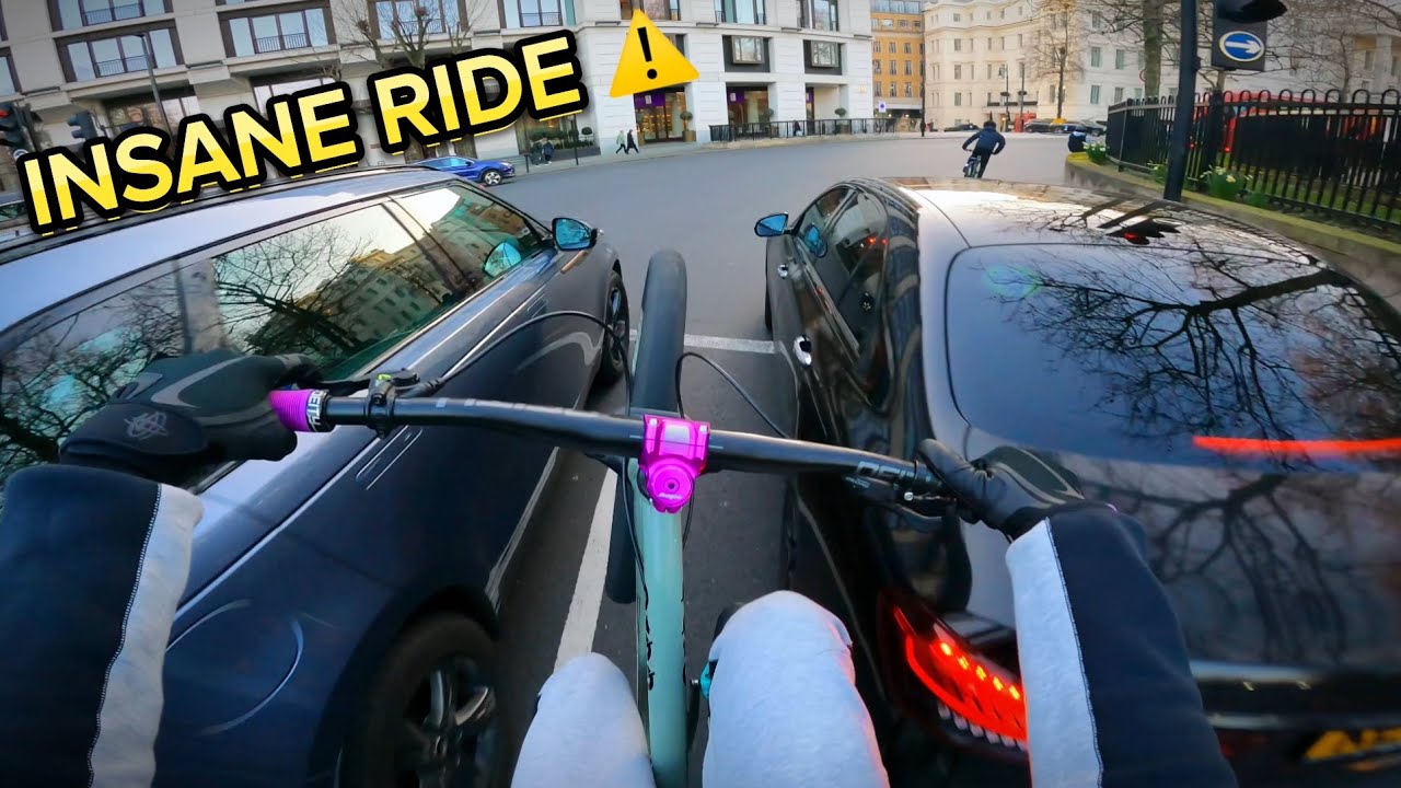 GoPro POV Wheelies In London! *CRAZY SWERVES*