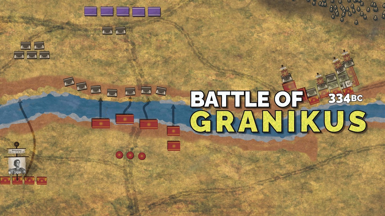 The Battle of the Granicus 334BC ⚔️ Alexander the Great Conquest Begins...