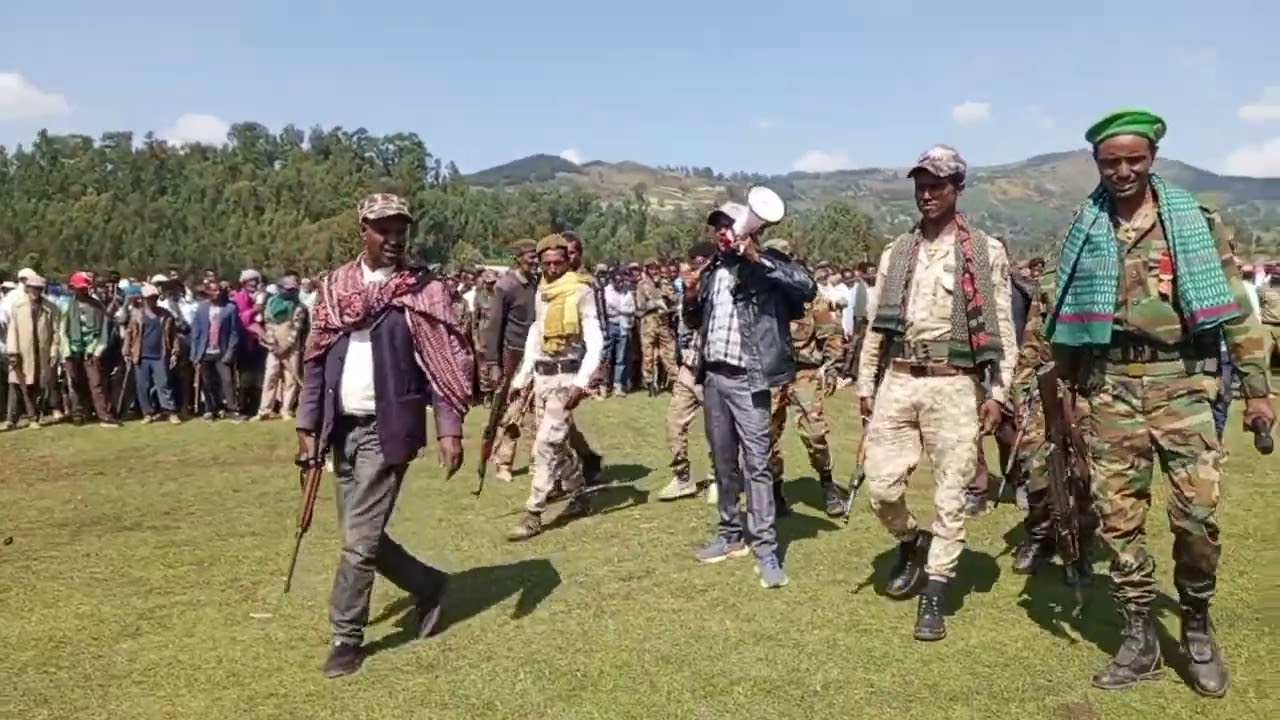 አማረ ወርቅነህ ምርጥ የፋኖ ቀረርቶ እና ፍከራ