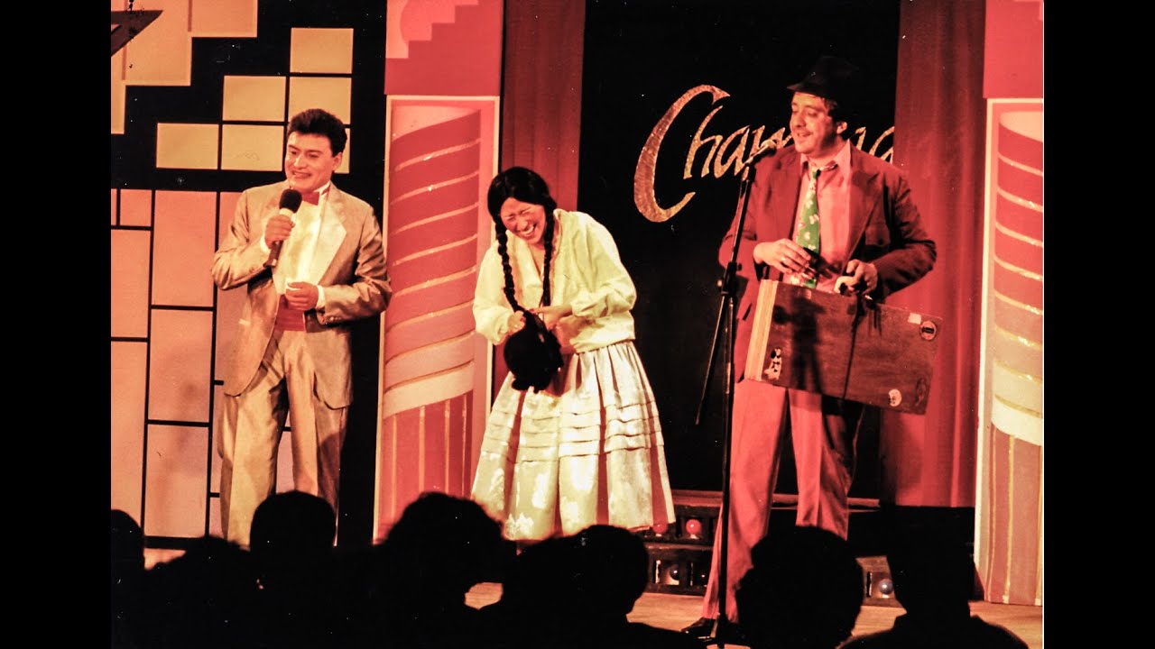 SATUCA Y MÁXIMO EN VIVA EL SHOW 1990 - CHAMPAGNE SHOW
