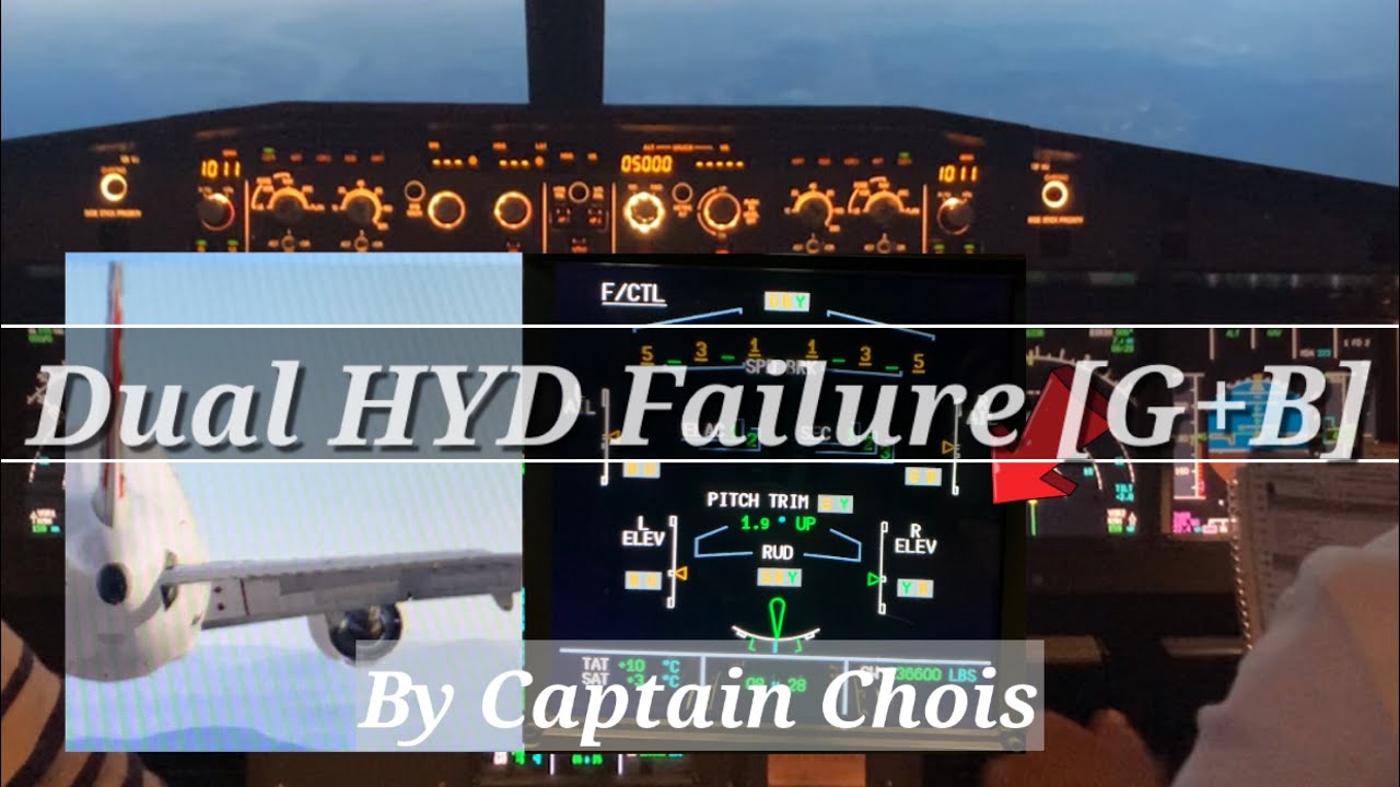 [Procedure] A320 Dual HYD Failure [G+B]