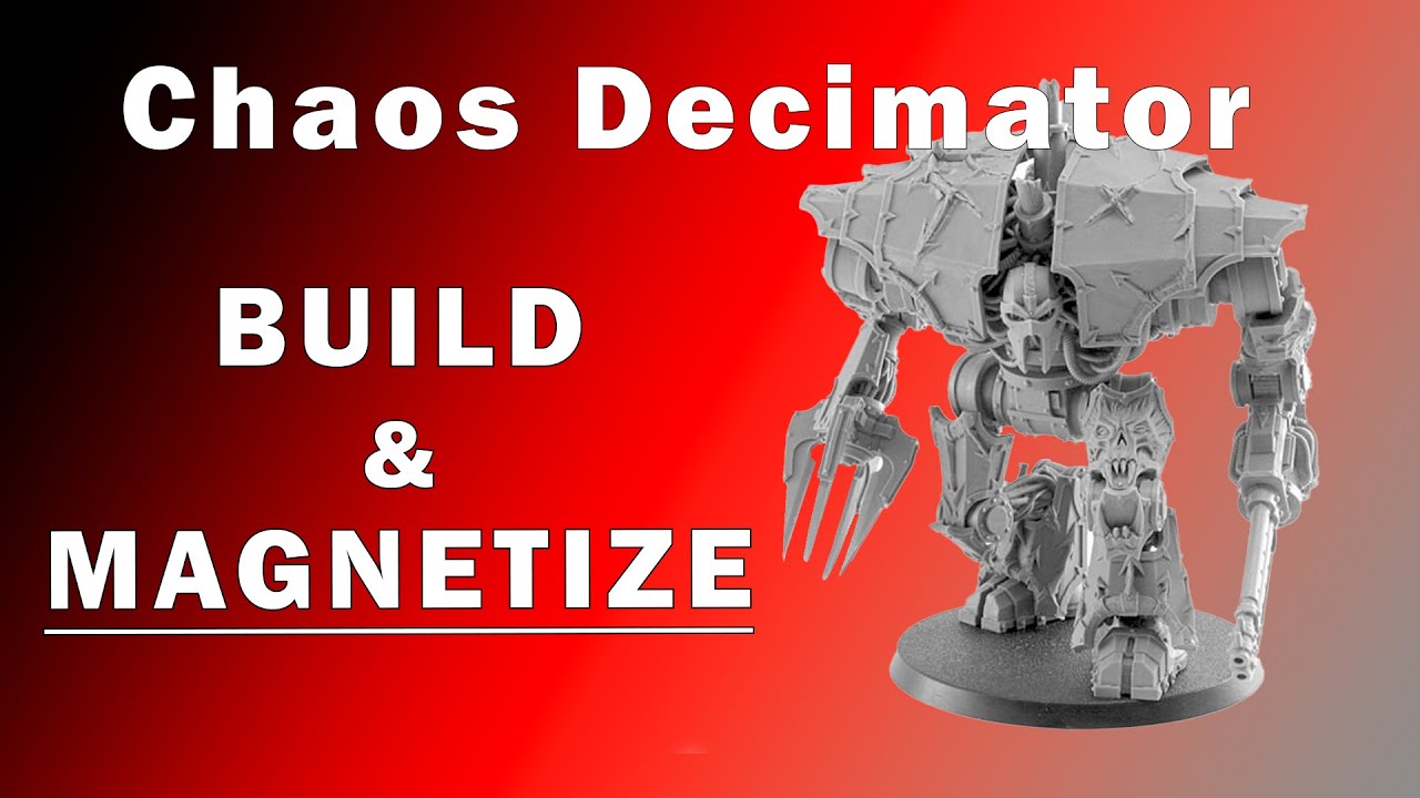 How to Assemble and Magnetize Chaos Decimator