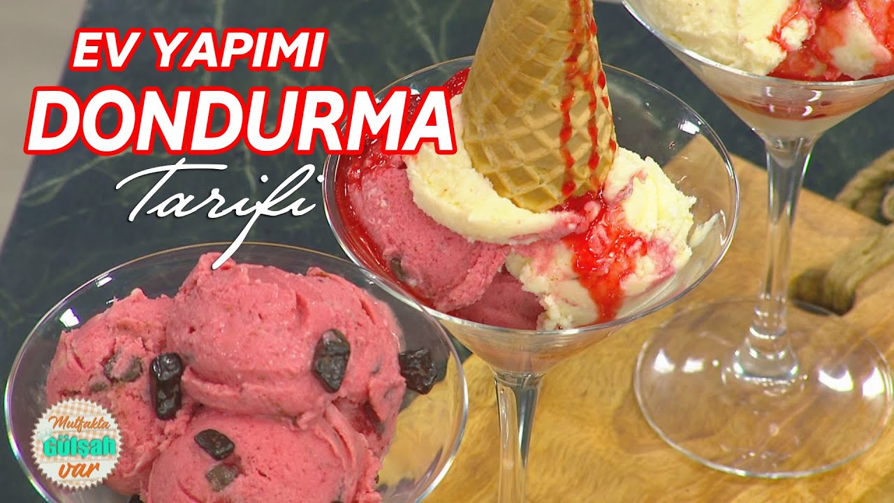 Ev Yapımı Dondurma Tarifi ve Yapılışı