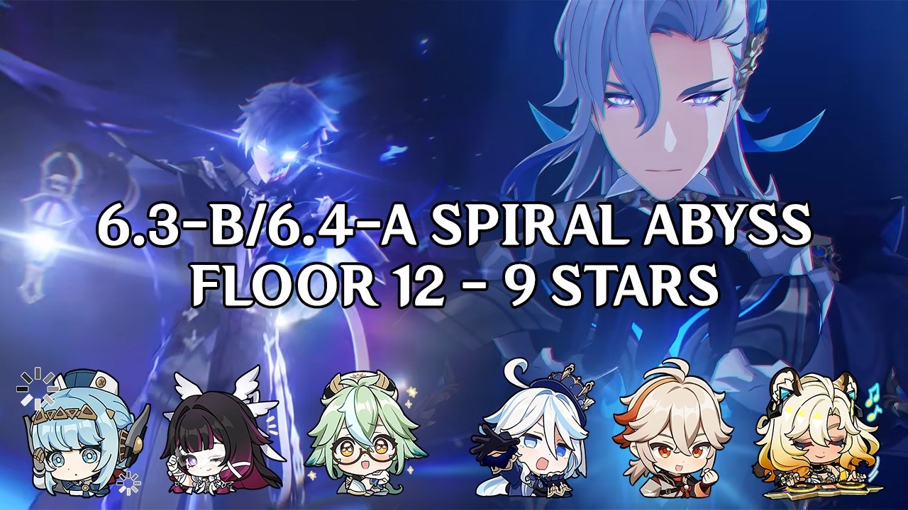 C0 Flins/C1 Neuvillette - Spiral Abyss 6.3/6.4 February 2025 Perfect Clear [Genshin Impact]