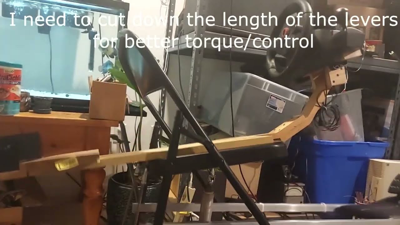 Ultra Low Budget 2DOF Motion Simulator Build and FIRST TEST!