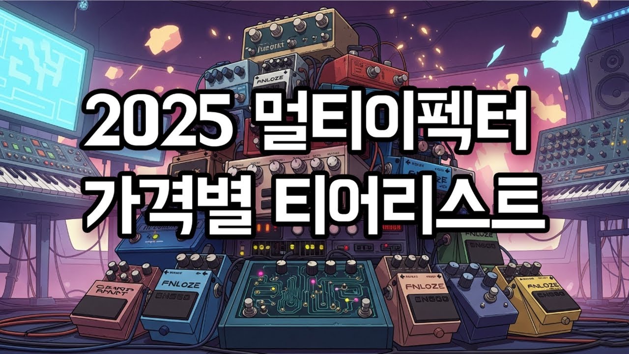멀티이펙터 가격별 티어리스트 / 2025 상반기 결산 (ENG/JPN/SUB)