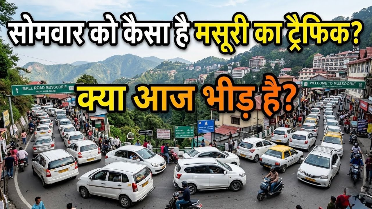 Mussoorie Traffic Update 08/06/2026| #mussoorie #hillstation #mussoorietrip 