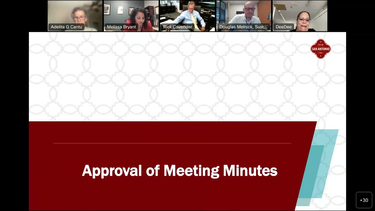 SA Climate Ready Advisory Committee Meeting  9.27.22