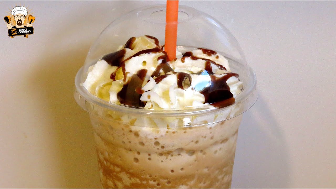 HOW TO MAKE A MOCHA FRAPPUCCINO