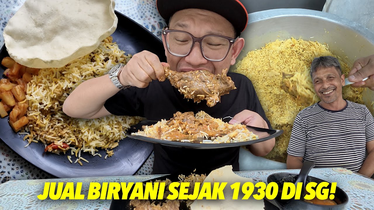 Jual Biryani Di Singapura Sejak 1930! Sehari Boleh Masak 7000 Pax!