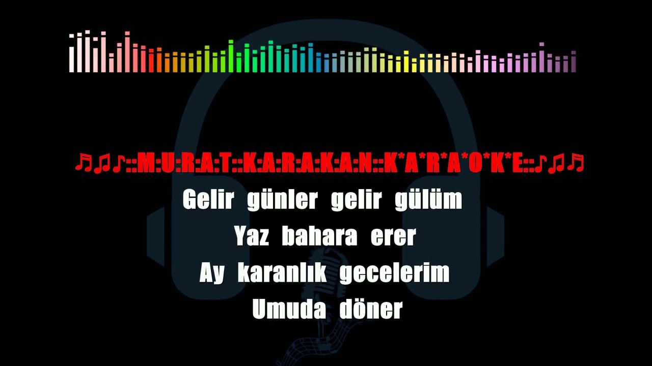 Seni Seven Öldü Zalim Haberin Var Mı  KARAOKE (Cover) Sol diyez Karar -  EDİP AKBAYRAM