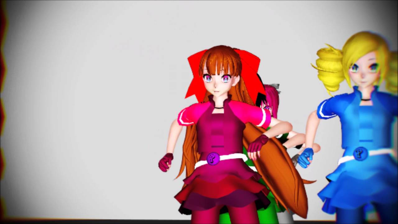 【MMD】Get up and Move 【PPGZ】
