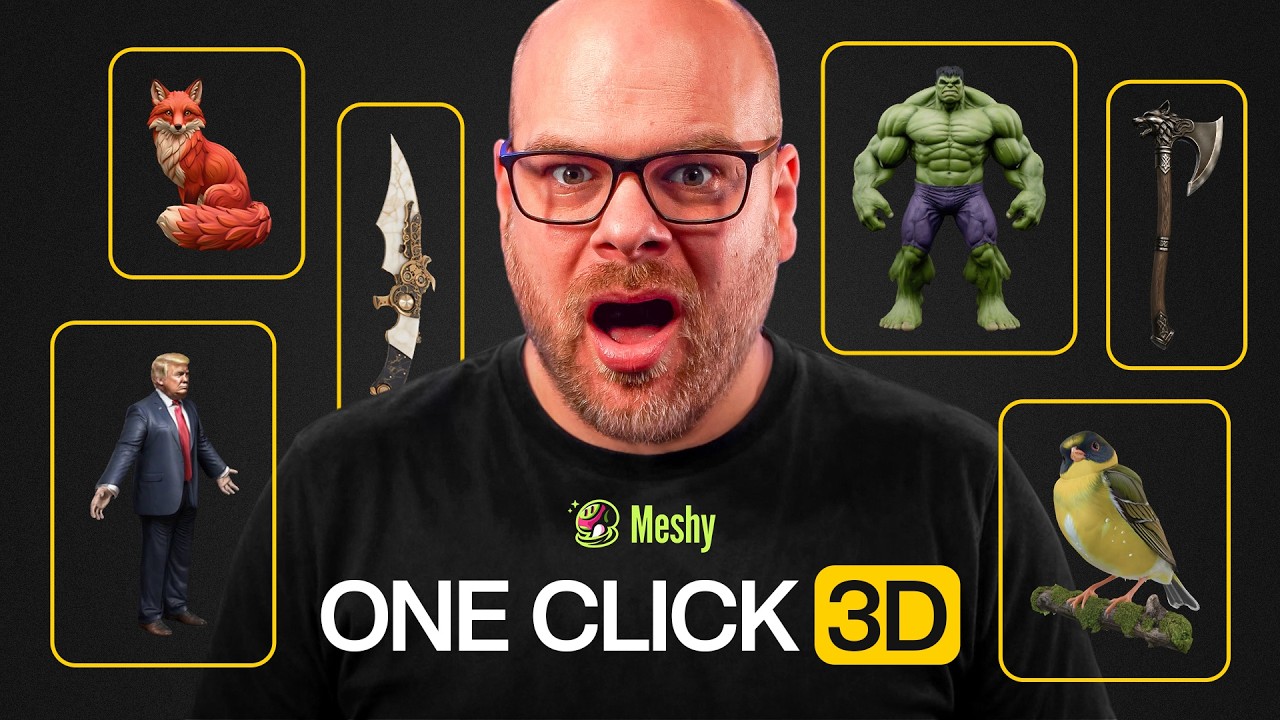 Meshy 6 | Create Production-Ready 3D Assets With AI