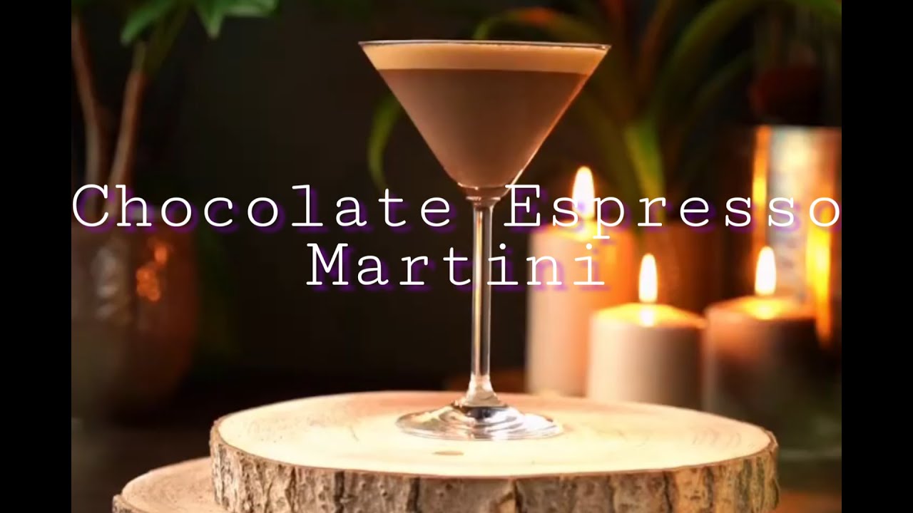 Chocolate Espresso Martini || cocktail art || coffee espresso || espresso ||
