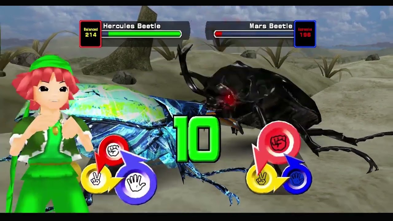 ICE Hercules Beetle Wasteland Forest [Mushiking 2006 English Version]