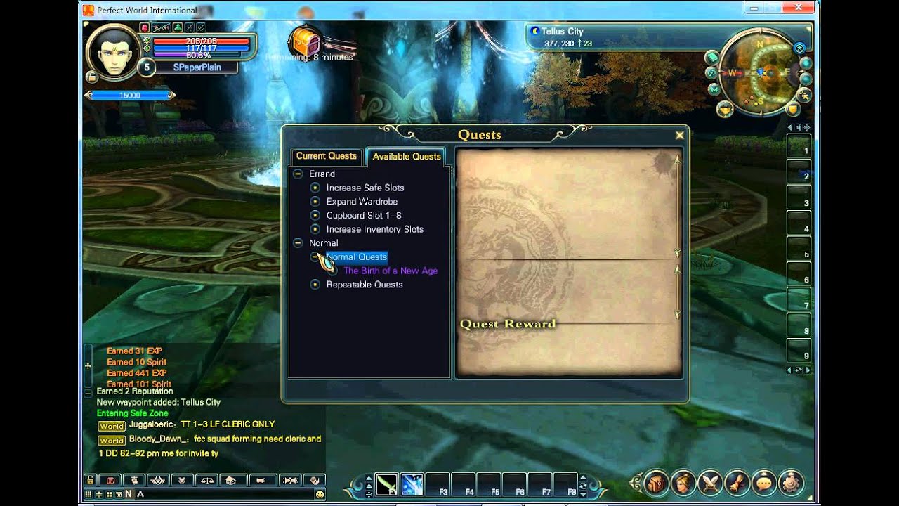 Perfect World Gameplay