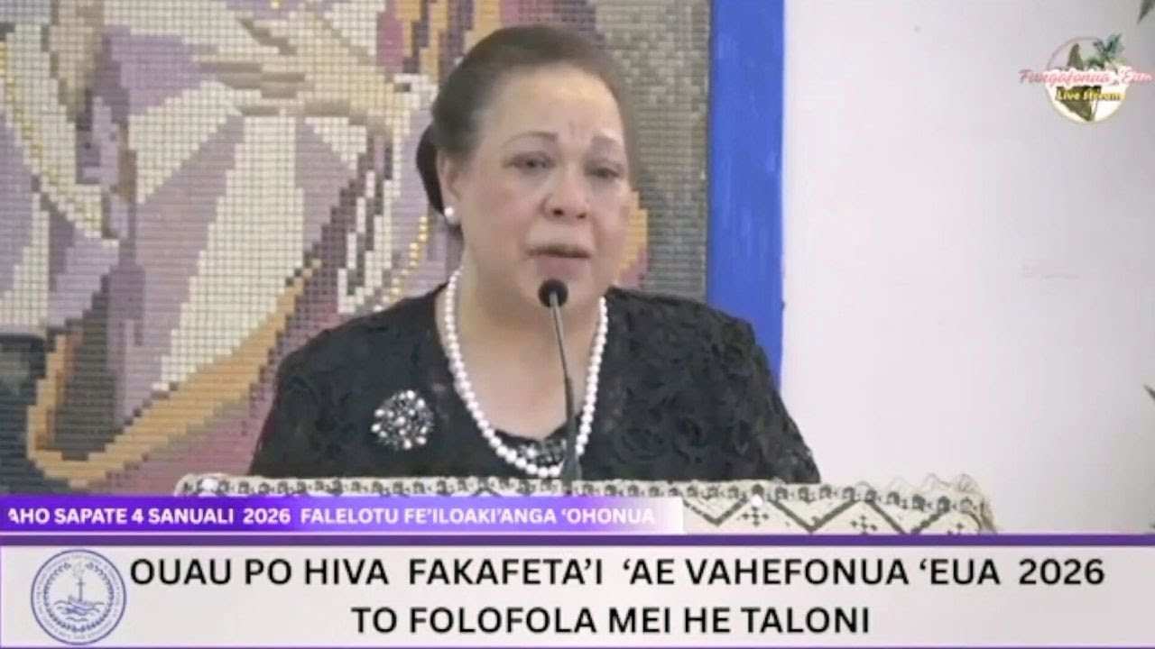6 января 2026 г. 🇹🇴 Новости телевидения Тонги и англоязычное издание