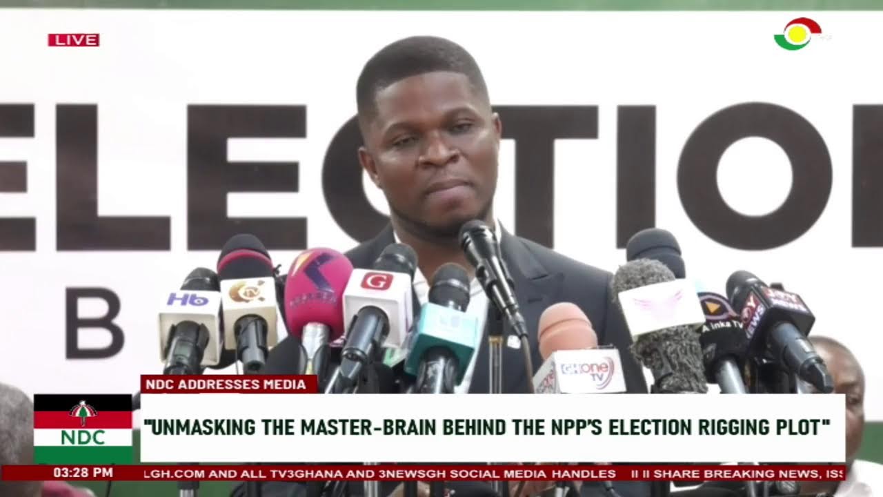 NDC Addresses Media: Unmasking The Master-Brain Behind the NPP's Alleged Election Rigging Plot