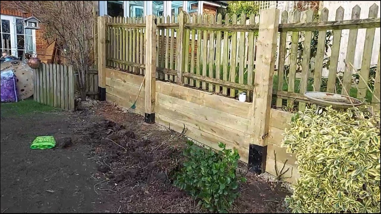 Building a Sleeper Retaining Wall