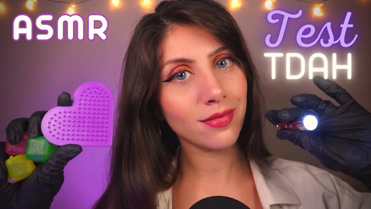 ASMR • Test de ATENCIÓN TDAH - Sigue mis instrucciones Roleplay