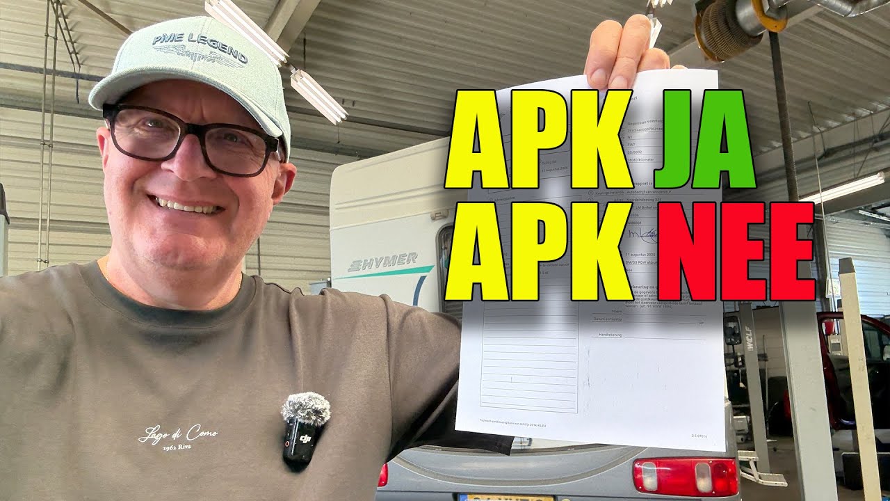 🚐✨ Barnfind Hymer naar de APK – slaagt hij of niet? - Jos Vlogt