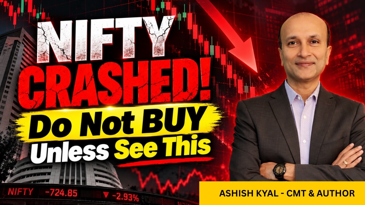 Nifty Crashed! Do Not BUY Unless you See this!