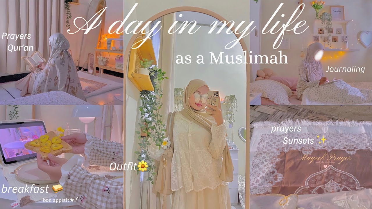 Muslimah vlog🌻 | daily prayers, spiritual growth, peaceful, skincare. |
