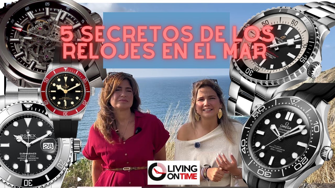 🌊 5 SECRETOS que tu reloj DEBE tener para SOBREVIVIR al MAR | ROLEX vs OMEGA vs BREITLING