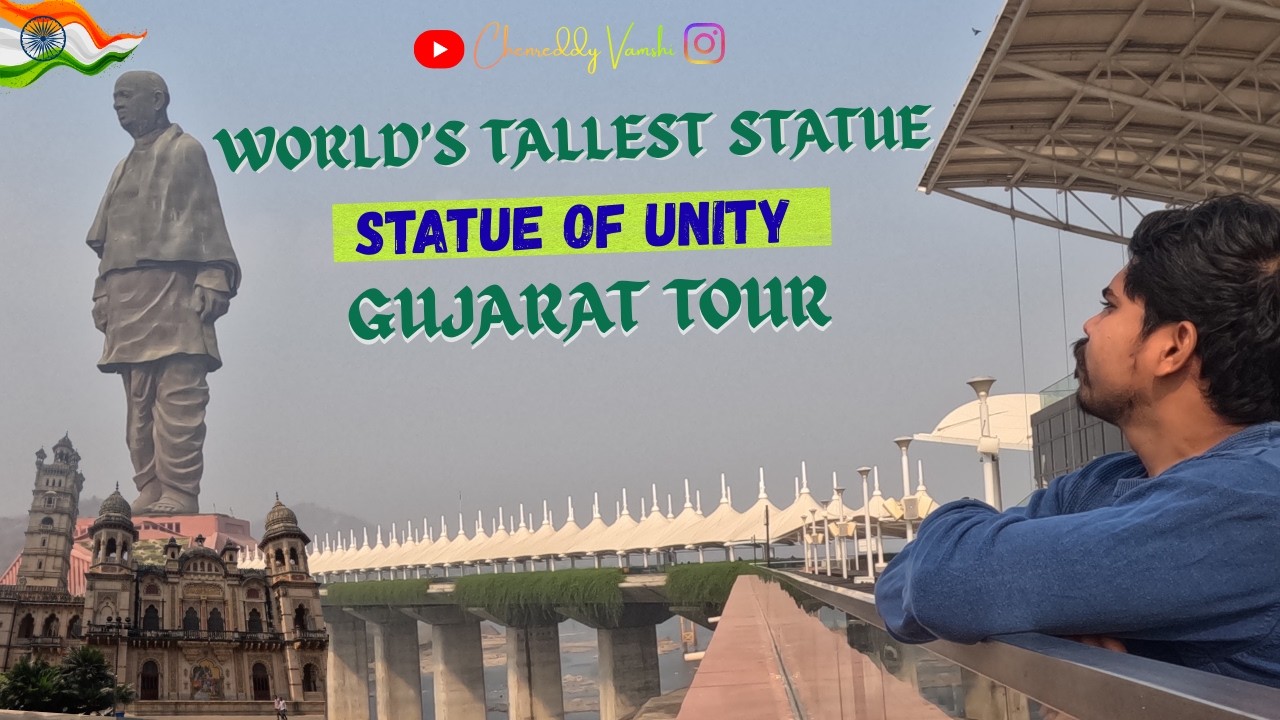 Gujarat full tour | World's Tallest Statue | Statue of Unity | 183 Mts,600feet |