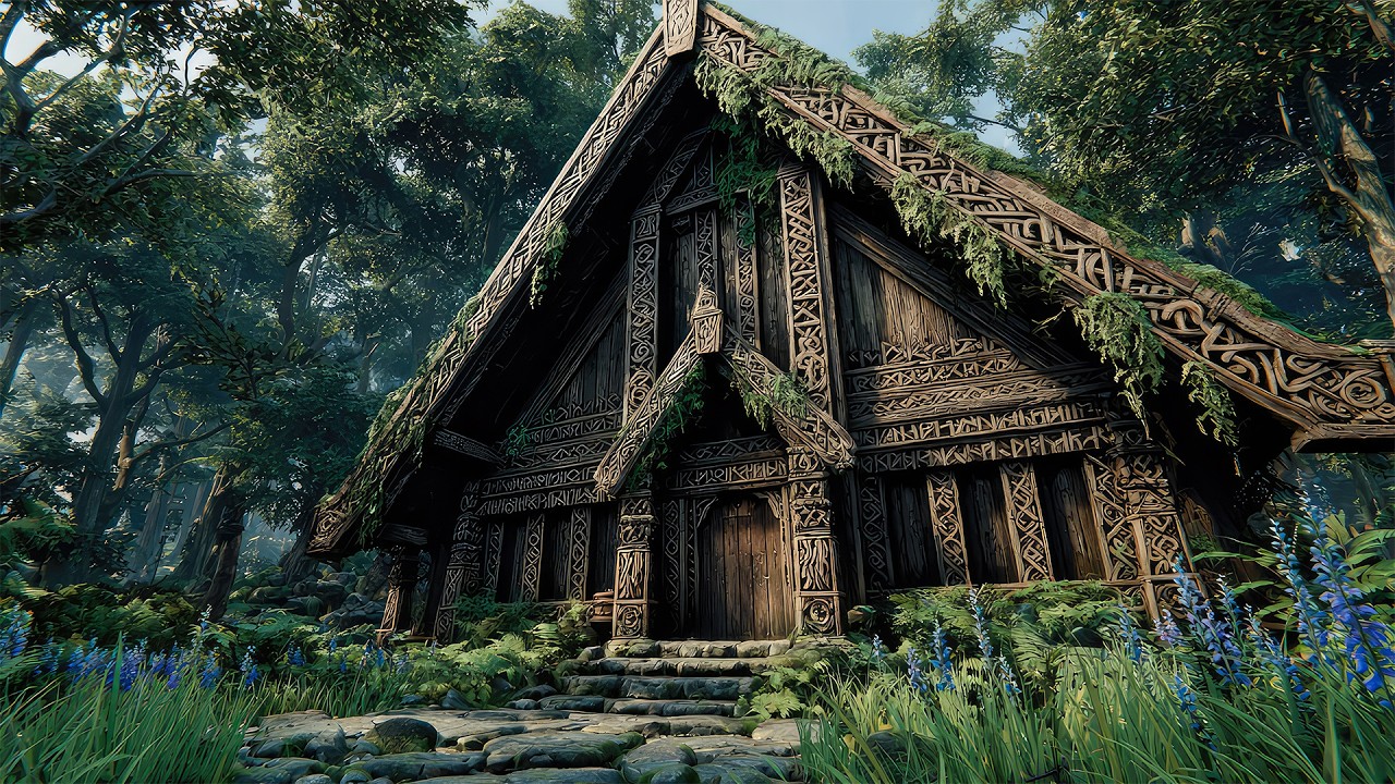 The Woodland Hall of Ancient Runes | Celtic Medieval Music for Inspiration and Creativity