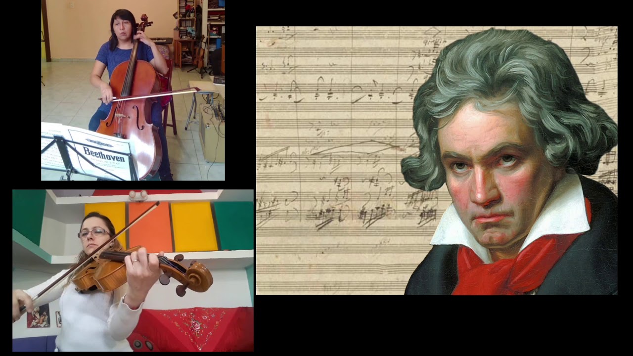 Beethoven - Dúo Viola y Cello Minuet