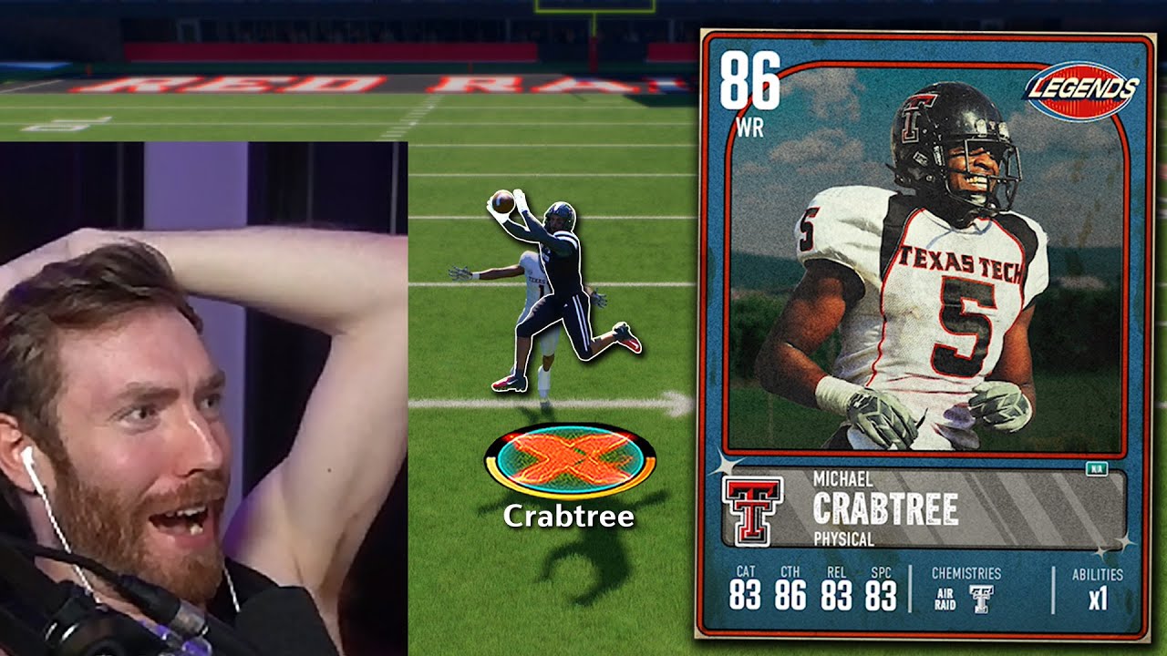 Michael Crabtree Is In College Football 25!