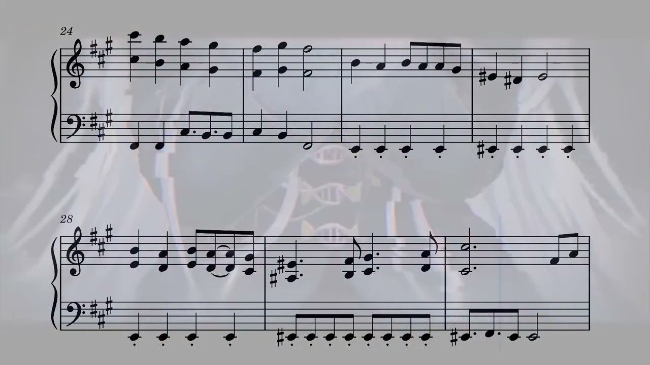 D/N/A - Azari (Piano Cover + Sheet Music)