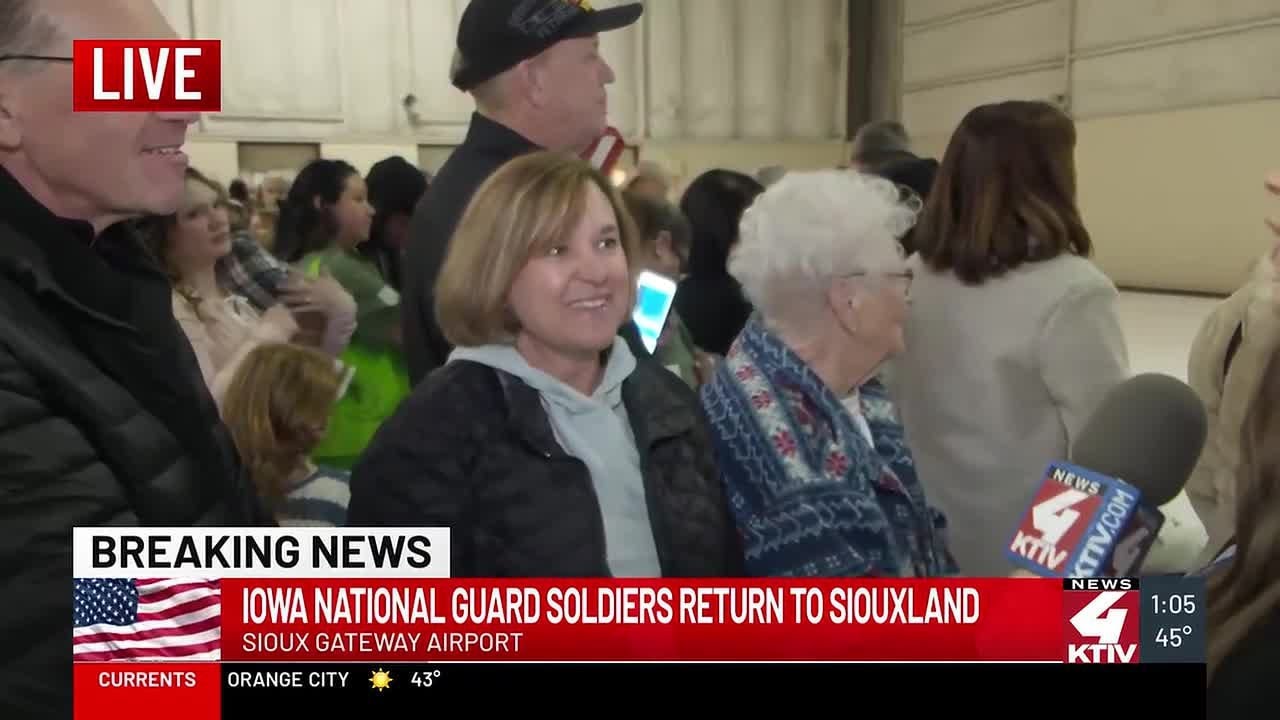 Телеканал KTIV взял интервью у Донны о возвращении ее сына 12 марта.