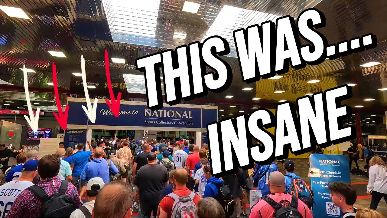 First Time at The National: The Truth About the Hobby’s Biggest Show #thenational #tradingcards