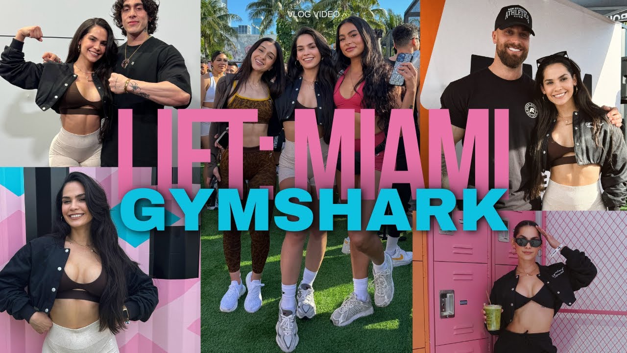MI PRIMER VIAJE CON GYMSHARK | LIFT: MIAMI