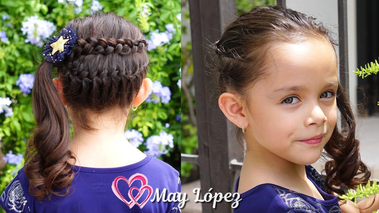 Hermoso peinado con trenzas para toda ocasion